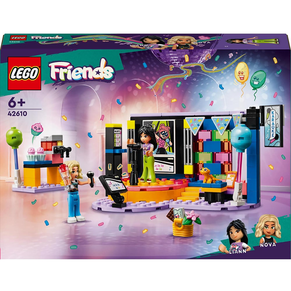 LEGO Friends: Petrecere cu karaoke 42610, 6 ani+, 196 piese
