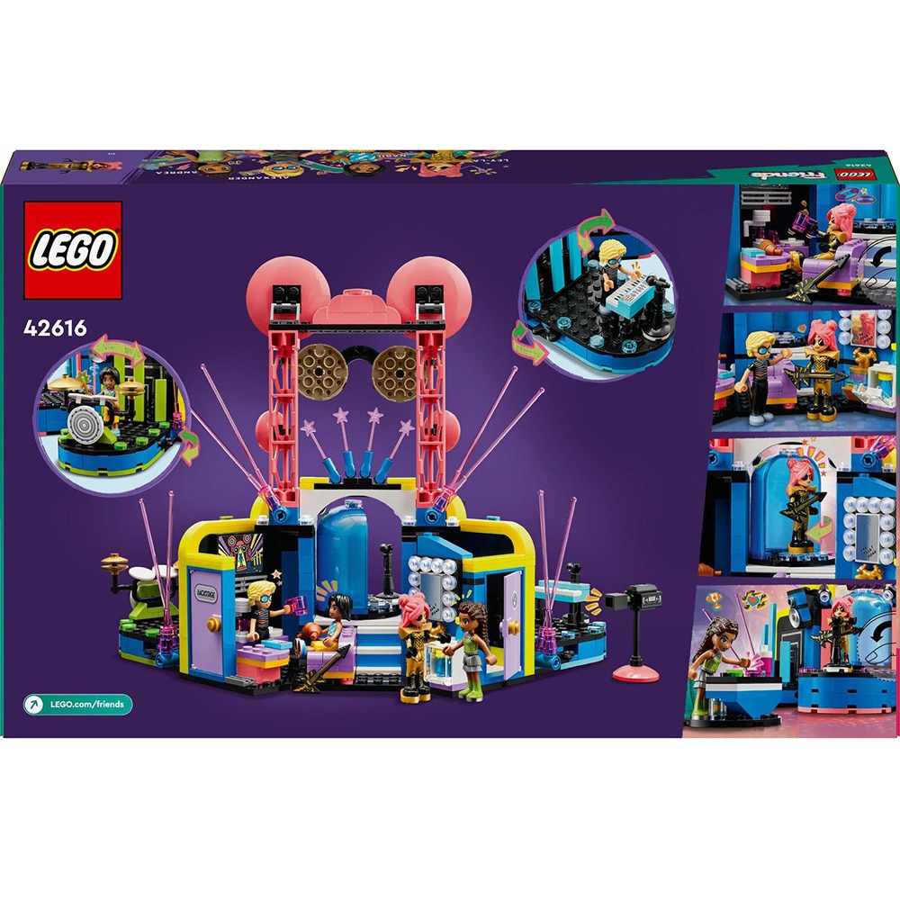 LEGO Friends: Concurs muzical in orasul Heartlake 42616, 7 ani+, 669 piese