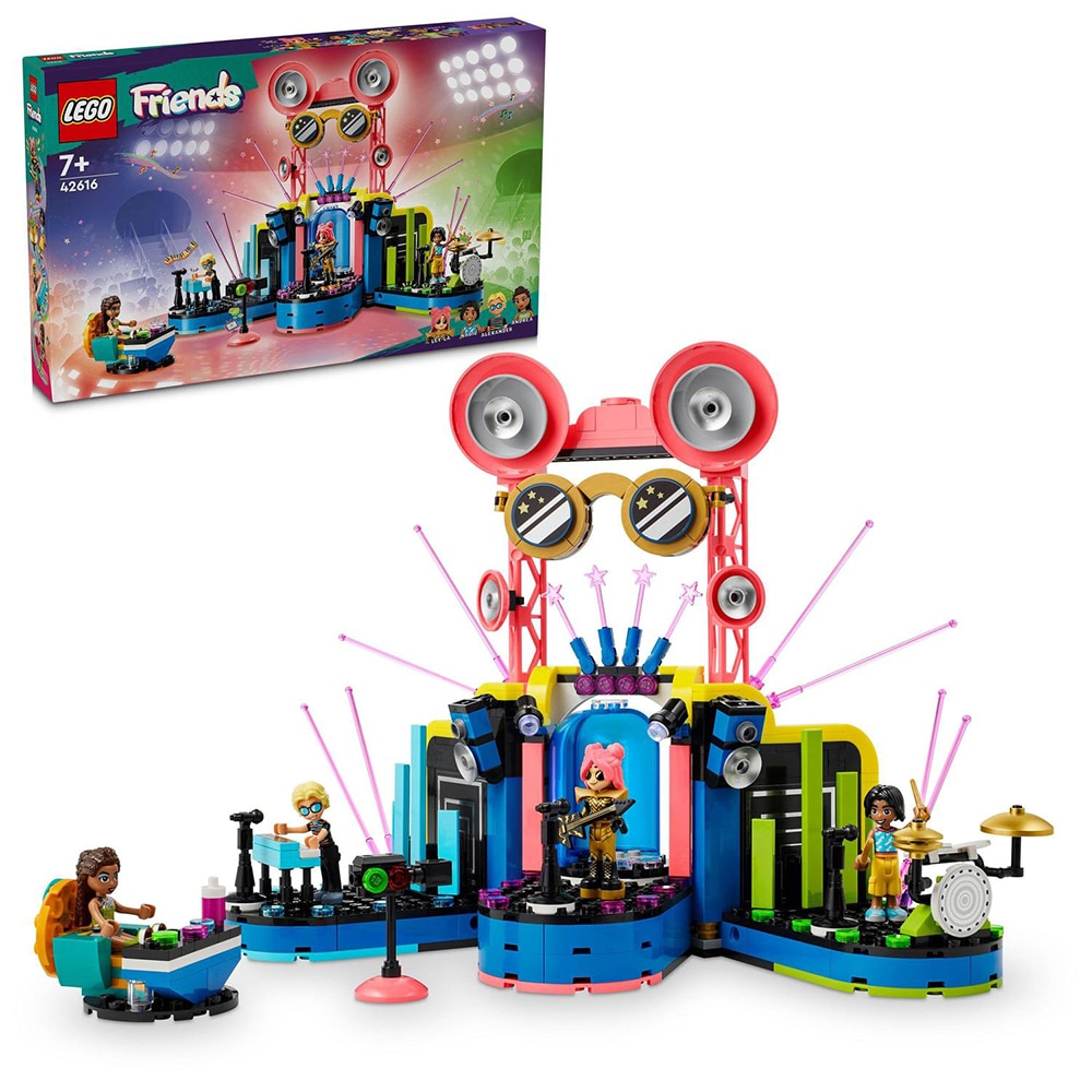 LEGO Friends: Concurs muzical in orasul Heartlake 42616, 7 ani+, 669 piese