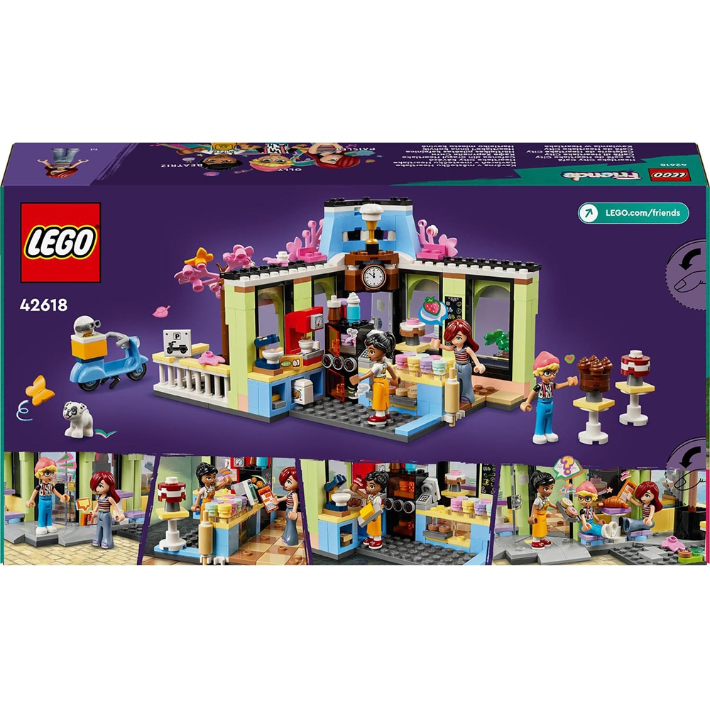 LEGO Friends: Cafenea din orasul Heartlake 42618, 6 ani+, 426 piese
