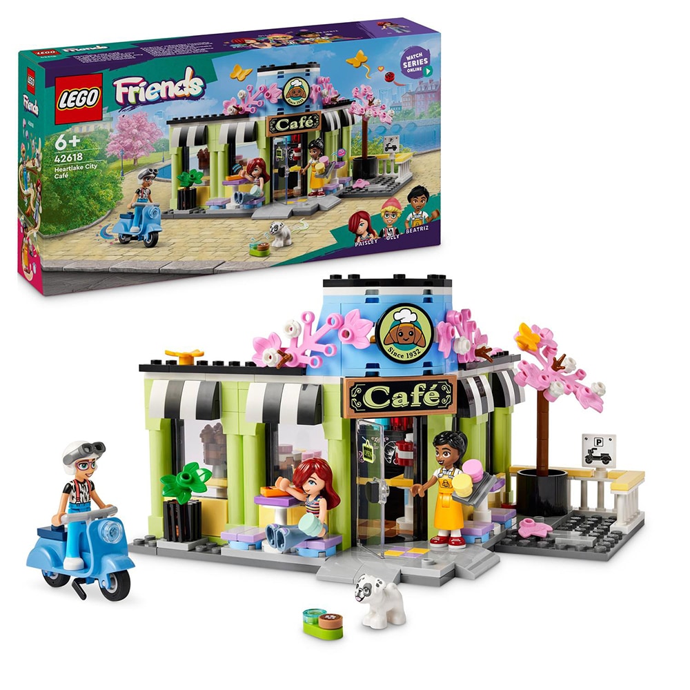 LEGO Friends: Cafenea din orasul Heartlake 42618, 6 ani+, 426 piese
