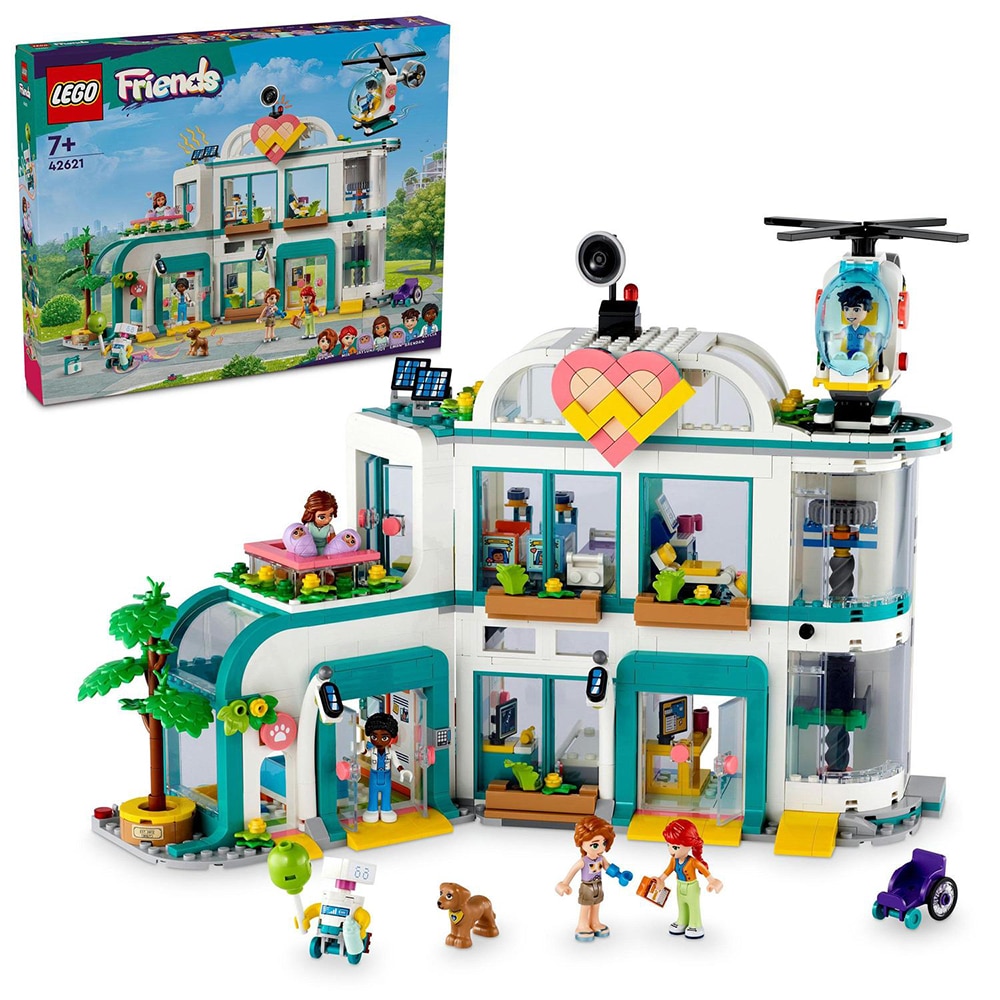 LEGO Friends: Spitalul orasului Heartlake 42621, 7 ani+, 1045 piese
