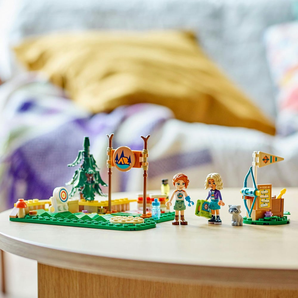 LEGO Friends: Poligonul de tir cu arcul din tabara de aventuri 42622, 6 ani+, 157 piese