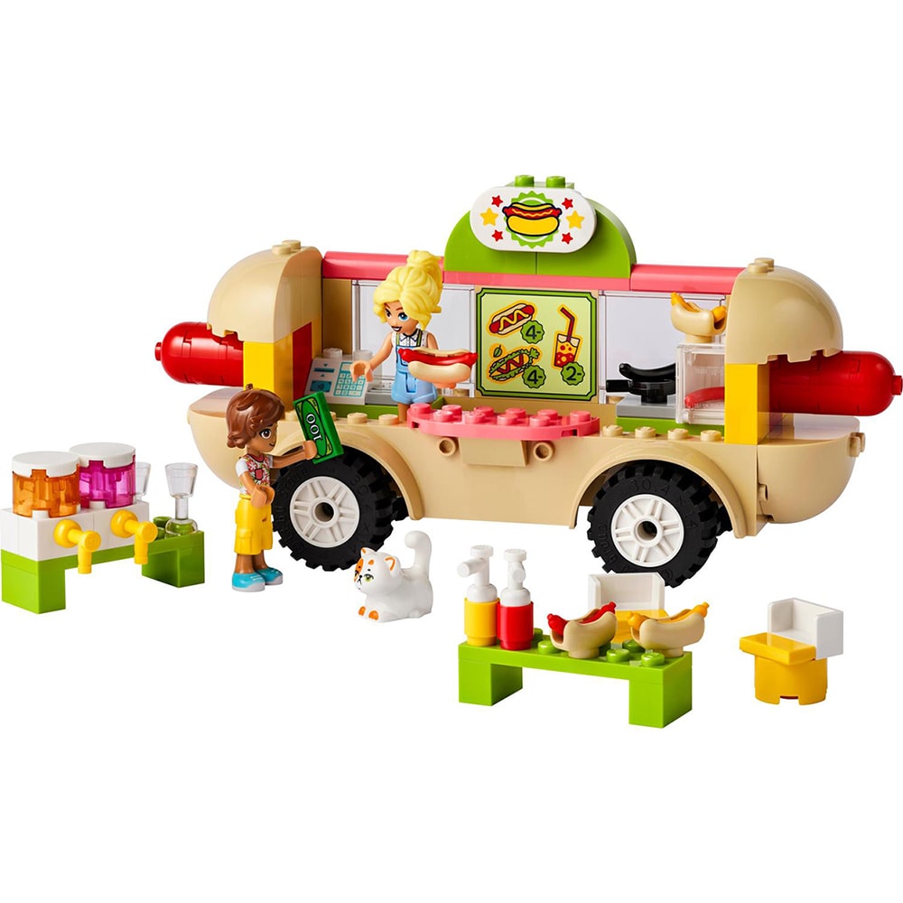 LEGO Friends: Toneta cu hotdogi 42633, 4 ani+, 100 piese