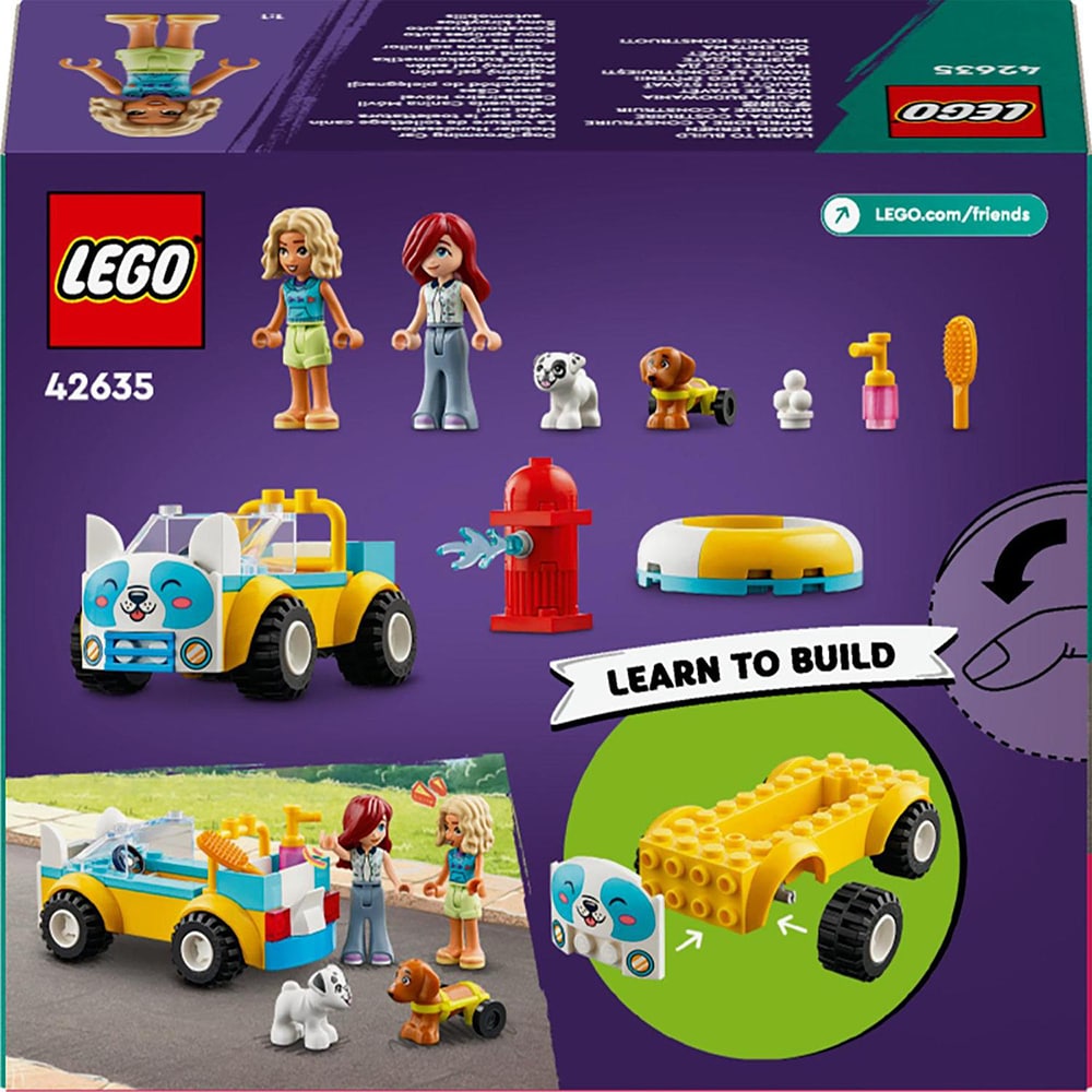 LEGO Friends: Masina pentru toaletarea cainilor 42635, 4 ani+, 60 piese
