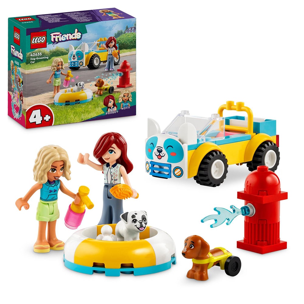 LEGO Friends: Masina pentru toaletarea cainilor 42635, 4 ani+, 60 piese