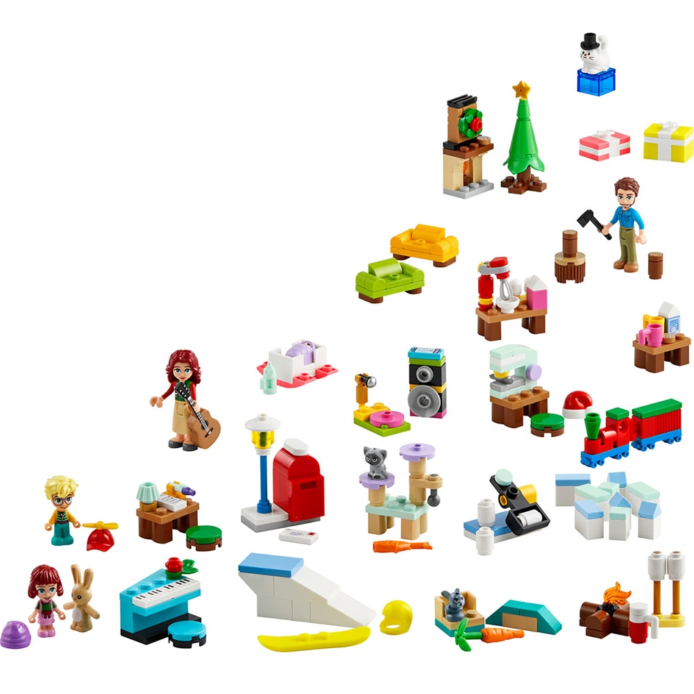 LEGO Friends: Calendar de advent 2024 42637, 6 ani+, 272 piese