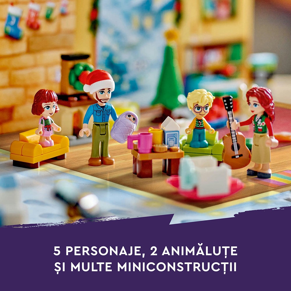 LEGO Friends: Calendar de advent 2024 42637, 6 ani+, 272 piese