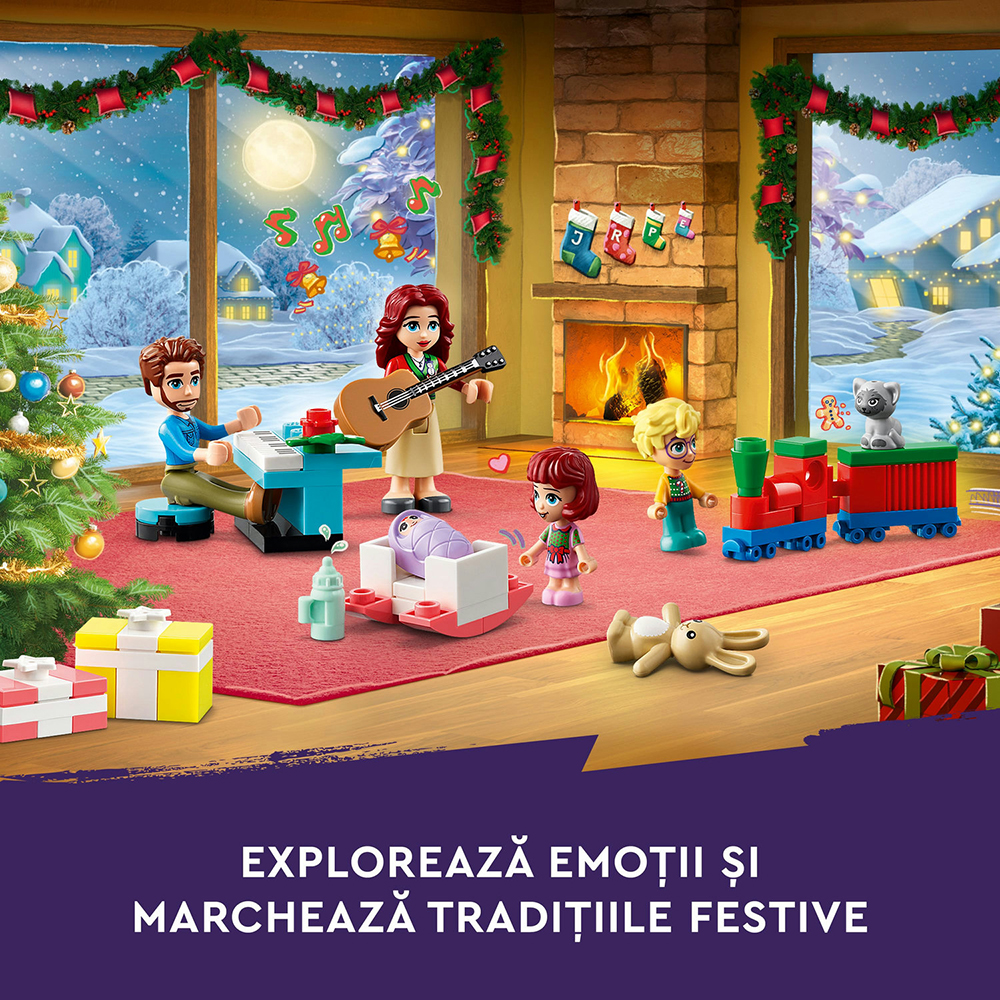 LEGO Friends: Calendar de advent 2024 42637, 6 ani+, 272 piese