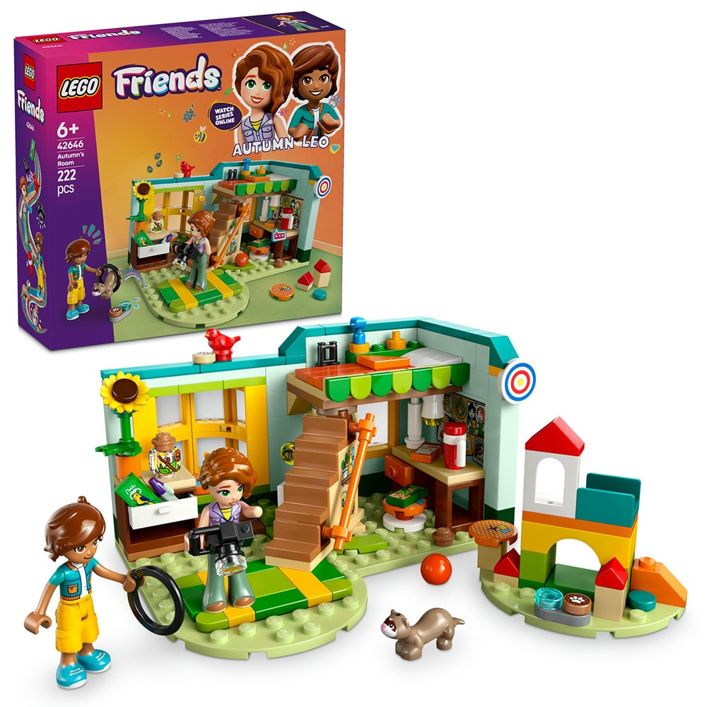 LEGO Friends: Camera lui Autumn 42646, 6 ani+, 222 piese