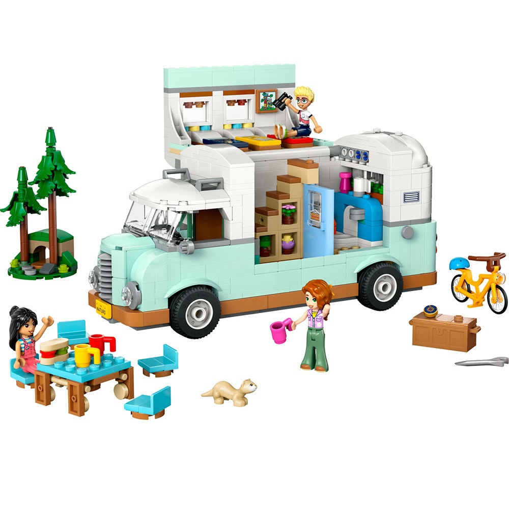 LEGO Friends: Aventura in rulota cu prietenii 42663, 7 ani+, 778 piese
