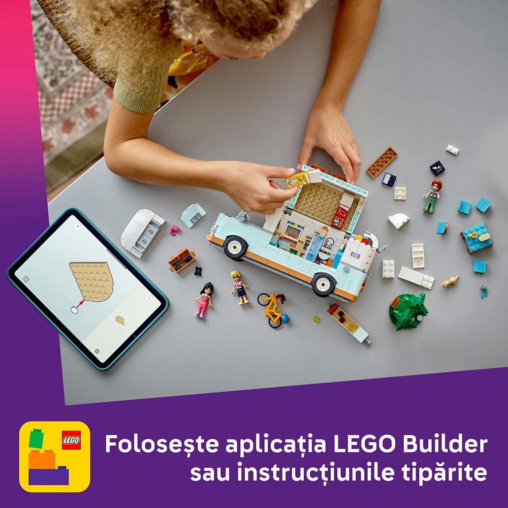 LEGO Friends: Aventura in rulota cu prietenii 42663, 7 ani+, 778 piese