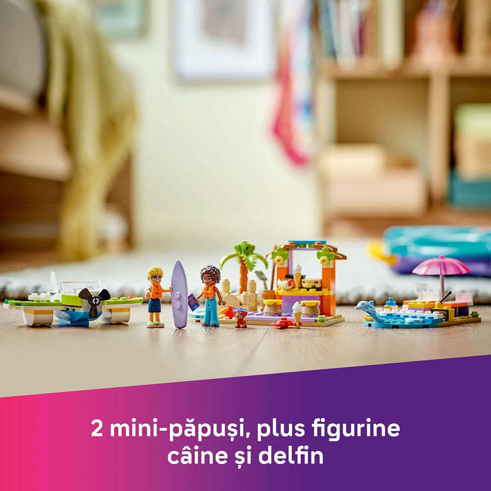 LEGO Friends:  Valiza creativa de plaja si calatorie 42672, 5 ani+, 188 piese