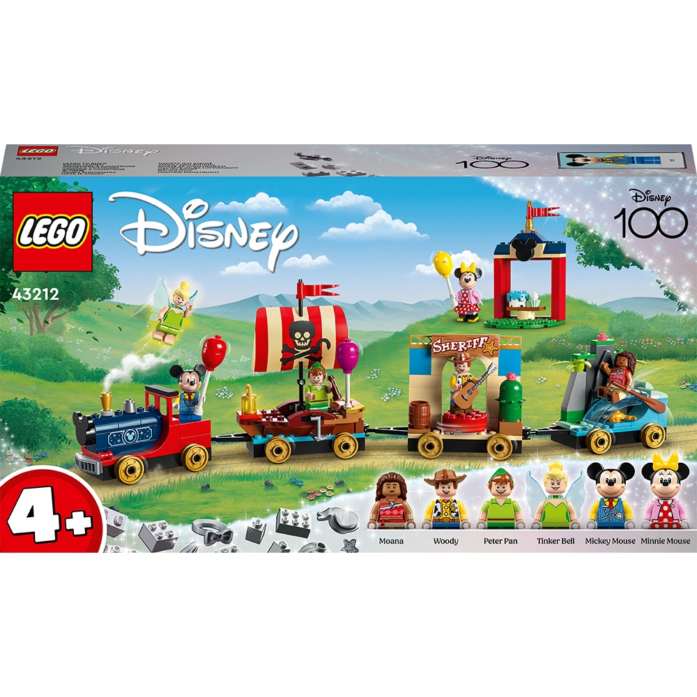LEGO Disney: Tren aniversar Disney 43212, 4 ani+, 200 piese