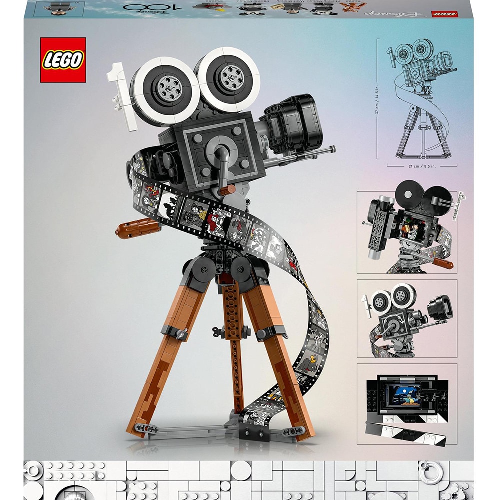 LEGO Disney: Walt Disney Tribute Camera 43230, 18 ani+, 811 piese