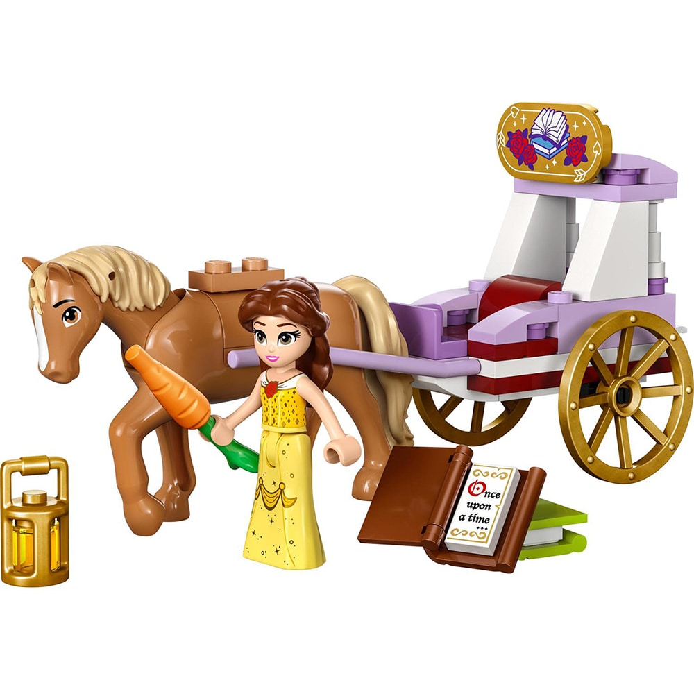 LEGO Disney Princess: Caleasca din povestea lui Belle 43233, 5 ani+, 62 piese