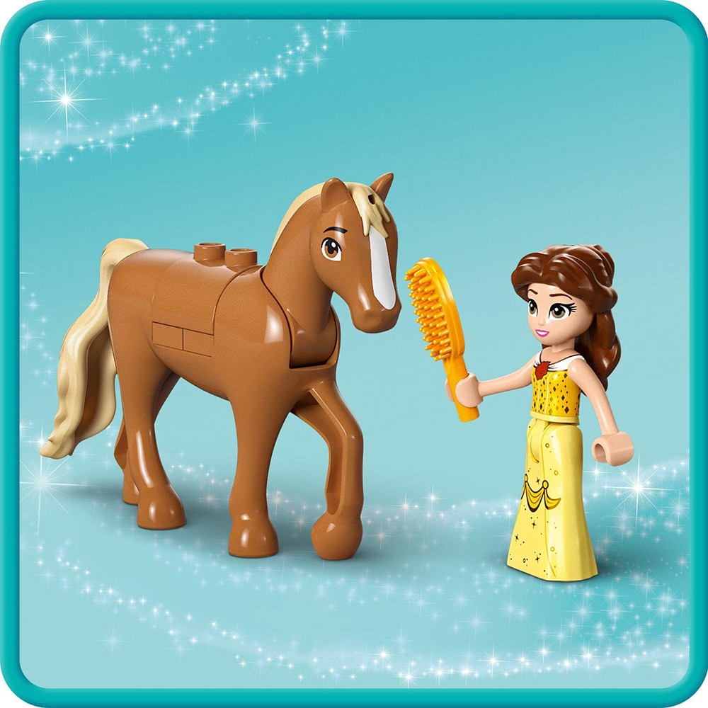 LEGO Disney Princess: Caleasca din povestea lui Belle 43233, 5 ani+, 62 piese