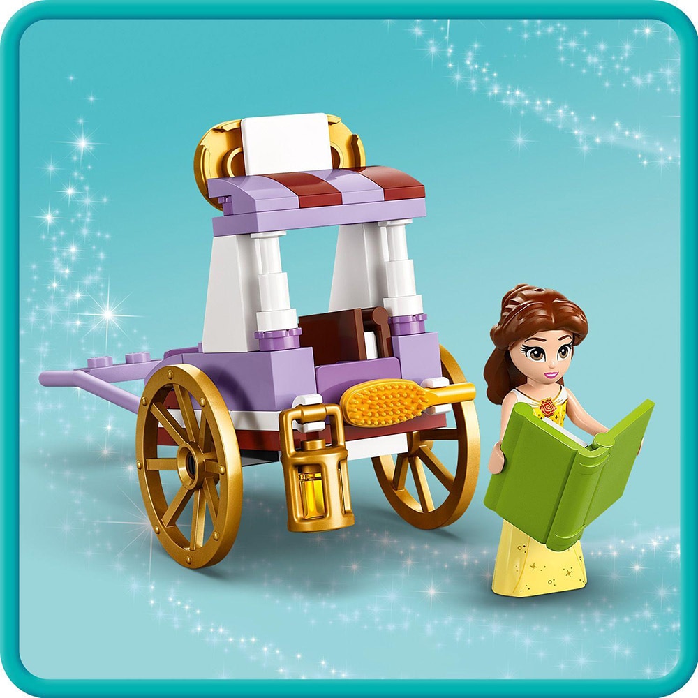 LEGO Disney Princess: Caleasca din povestea lui Belle 43233, 5 ani+, 62 piese