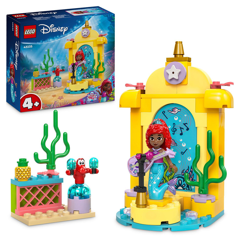 LEGO Disney Princess: Scena muzicala a lui Ariel 43235, 4 ani+, 60 piese