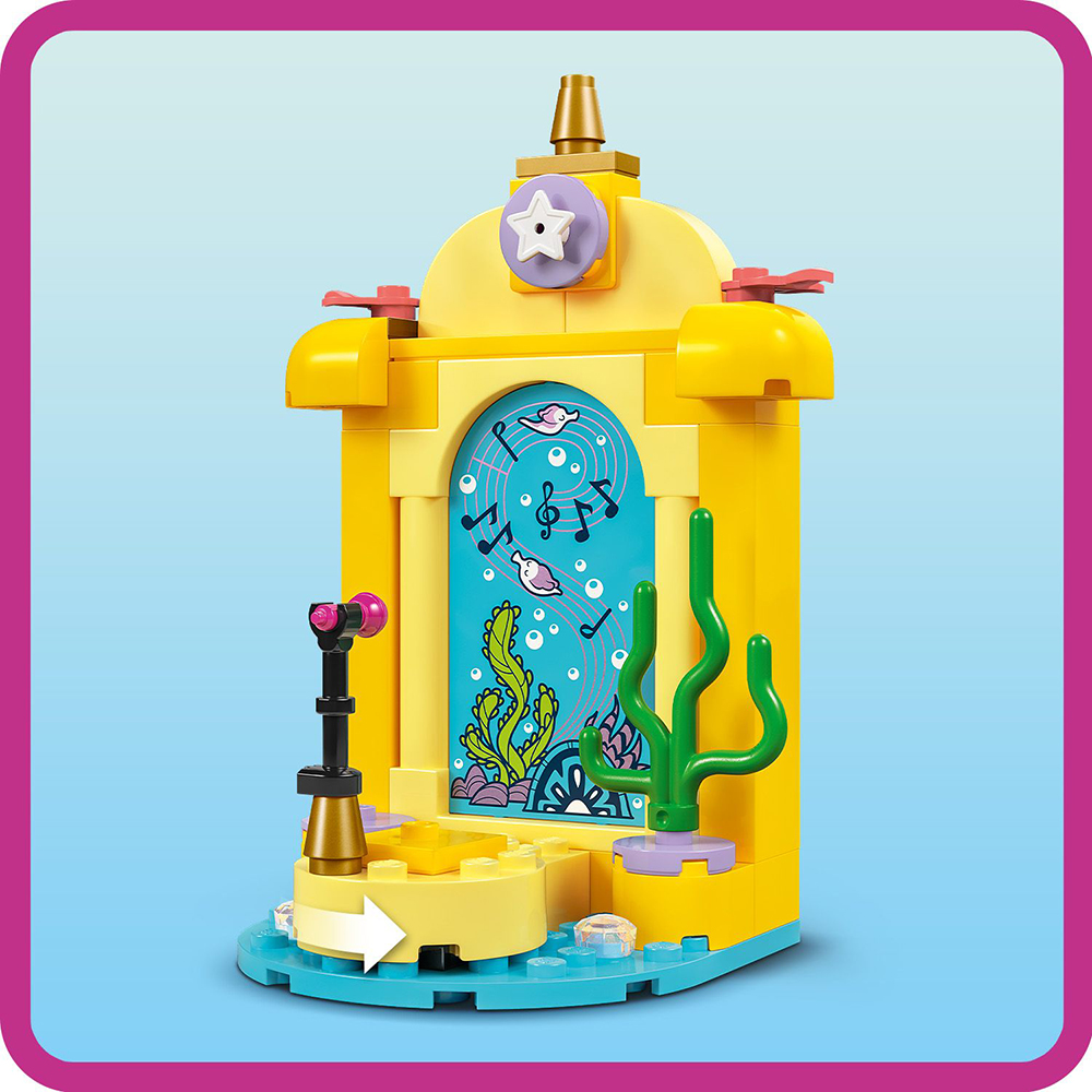 LEGO Disney Princess: Scena muzicala a lui Ariel 43235, 4 ani+, 60 piese