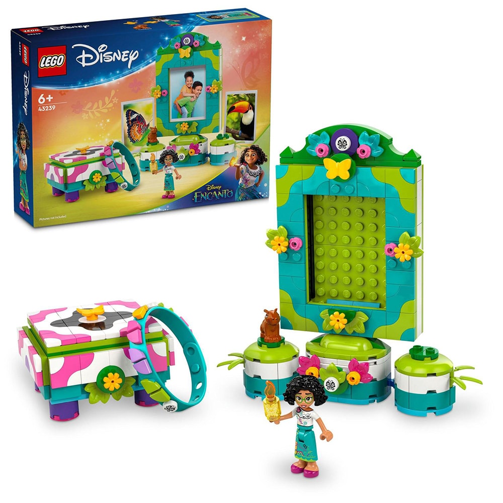 LEGO Disney: Rama foto si cutia cu bijuterii ale lui Mirabel 43239, 6 ani+, 334 piese