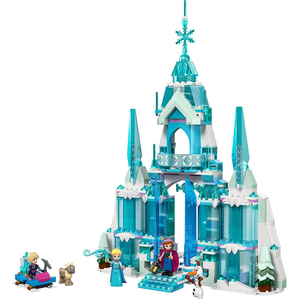 LEGO Disney Princess: Palatul de gheata al Elsei 43244, 6 ani+, 630 piese