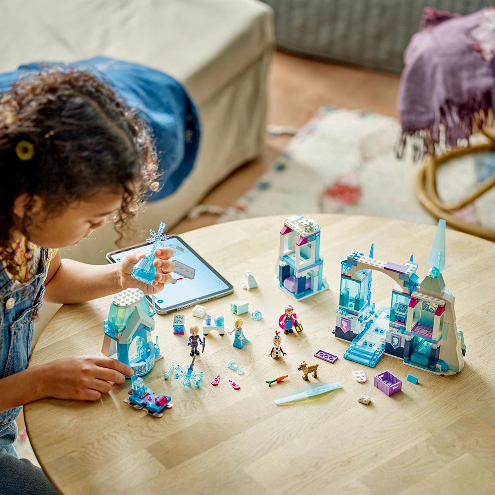 LEGO Disney Princess: Palatul de gheata al Elsei 43244, 6 ani+, 630 piese
