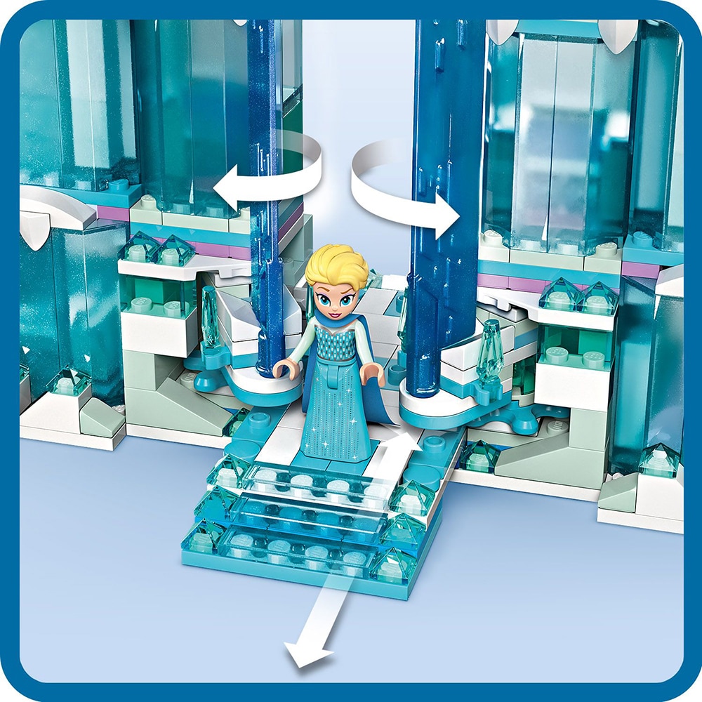 LEGO Disney Princess: Palatul de gheata al Elsei 43244, 6 ani+, 630 piese