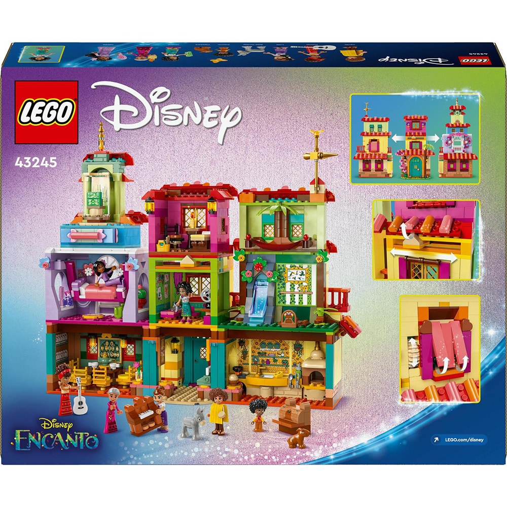 LEGO Disney: Casa magica a familiei Madrigal 43245, 7 ani+, 1560 piese