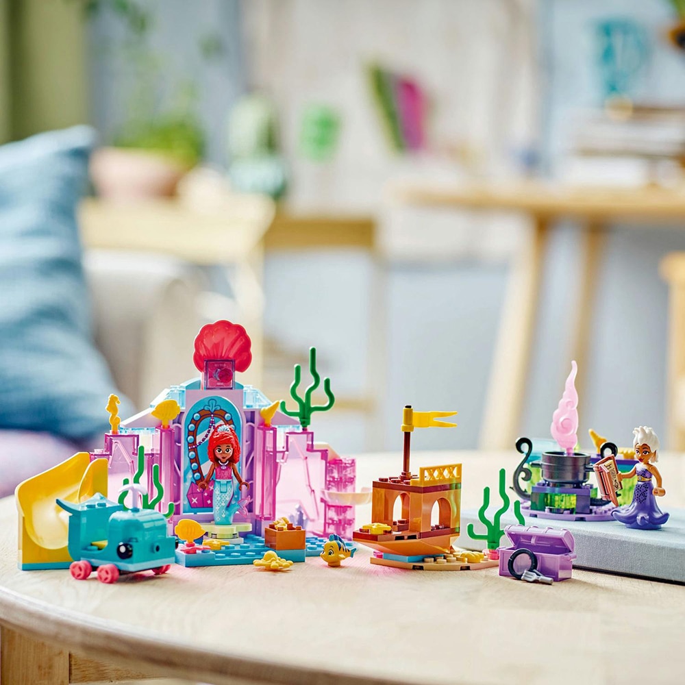 LEGO Disney Princess: Pestera de cristal a lui Ariel 43254, 4 ani+, 141 piese