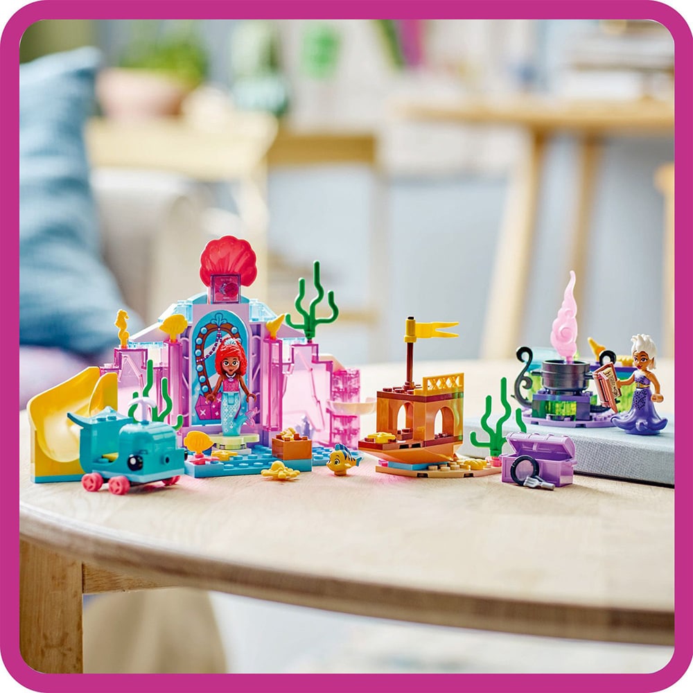 LEGO Disney Princess: Pestera de cristal a lui Ariel 43254, 4 ani+, 141 piese