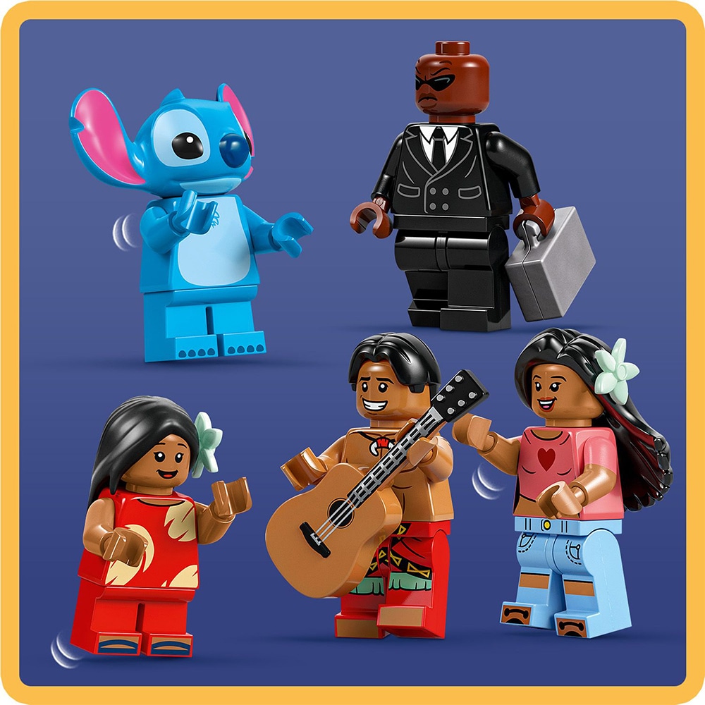 LEGO Disney: Casa de pe plaja a lui Lilo si Stitch 43268, 9 ani+, 834 piese