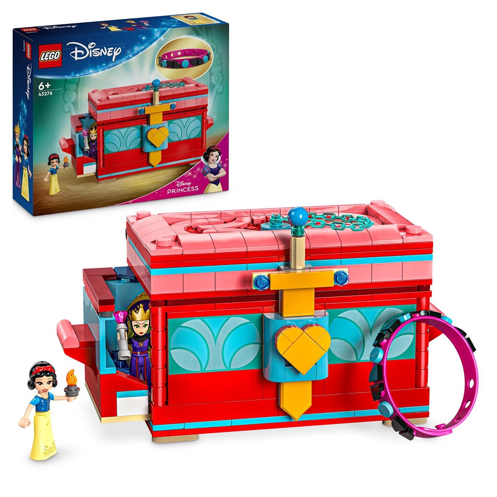 LEGO Disney Princess: Cutia cu bijuterii a Albei ca Zapada 43276, 6 ani+, 358 piese