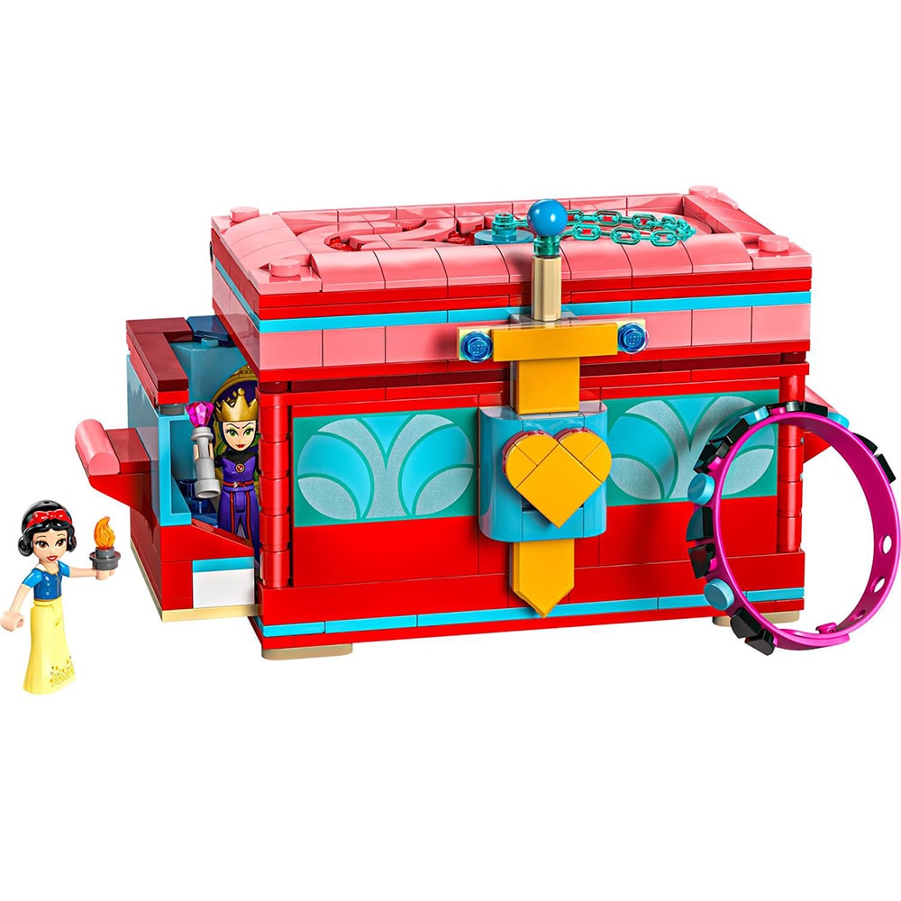 LEGO Disney Princess: Cutia cu bijuterii a Albei ca Zapada 43276, 6 ani+, 358 piese