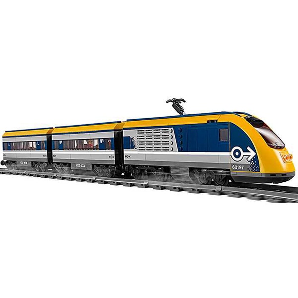 LEGO City: Tren de calatori 60197, 6 - 12 ani, 677 piese