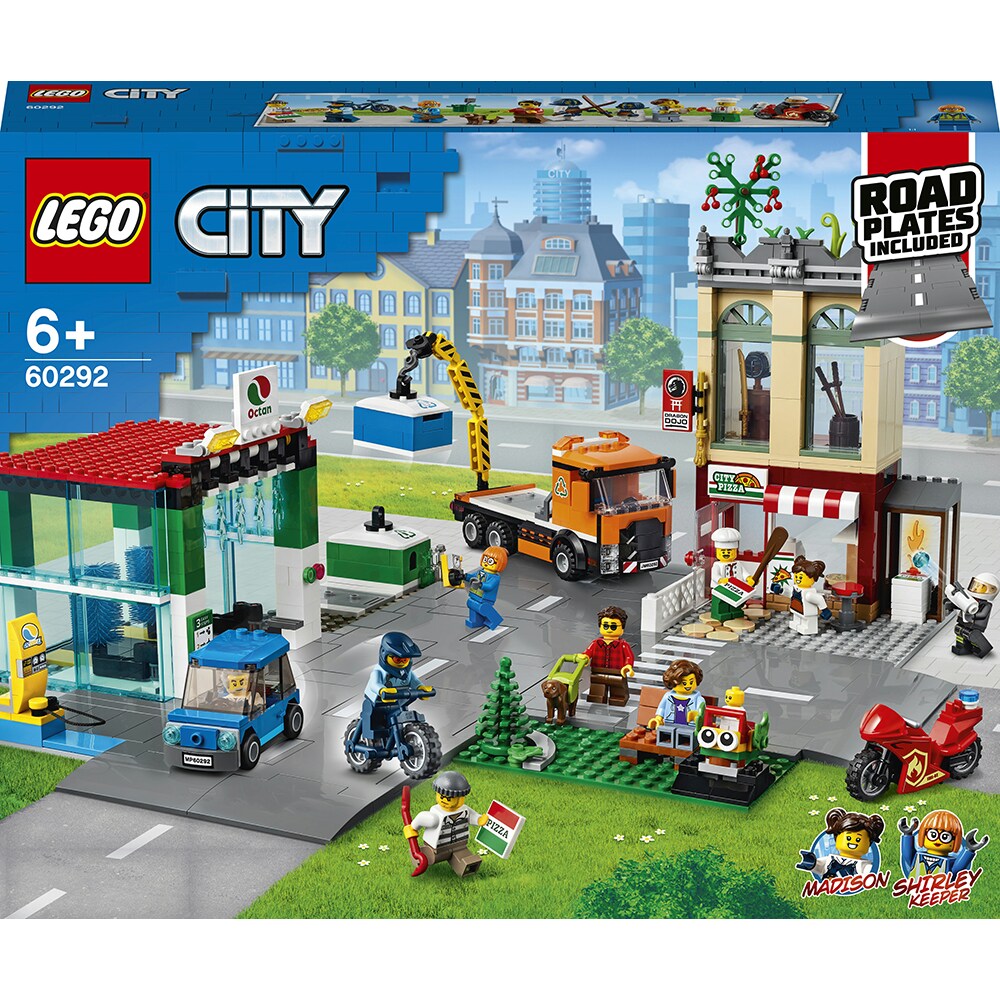 LEGO City: Centrul orasului 60292, 6 ani+, 790 piese