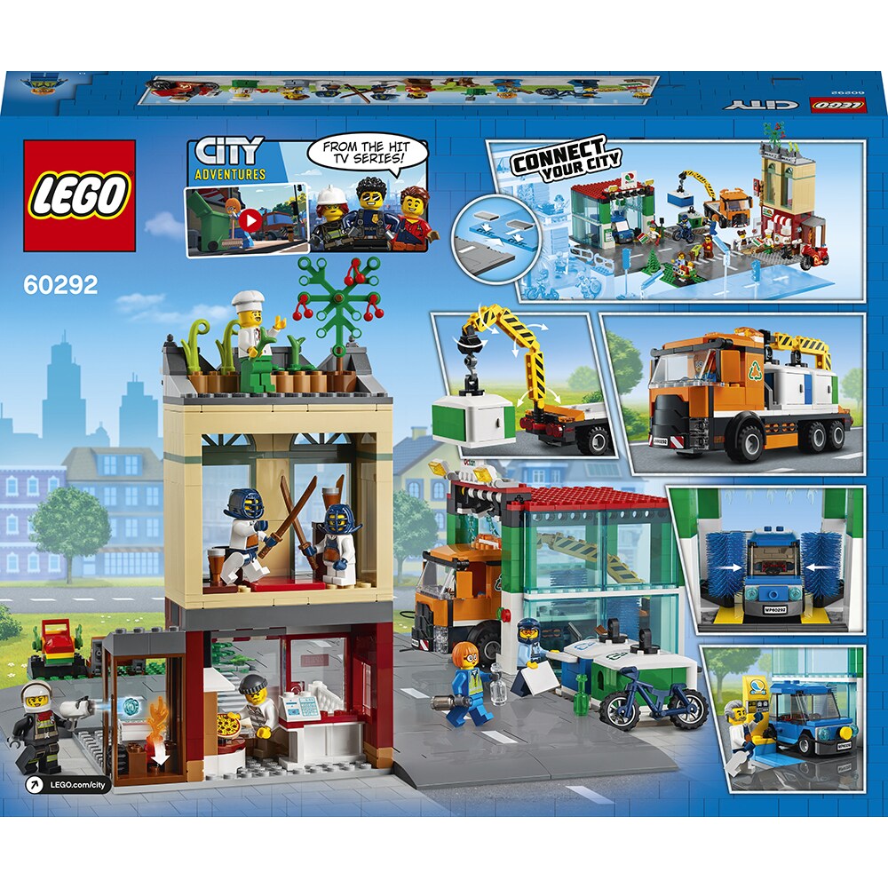LEGO City: Centrul orasului 60292, 6 ani+, 790 piese