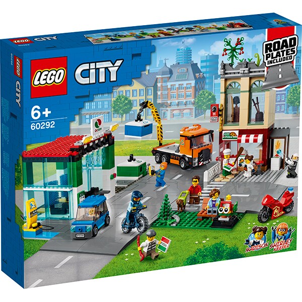LEGO City: Centrul orasului 60292, 6 ani+, 790 piese