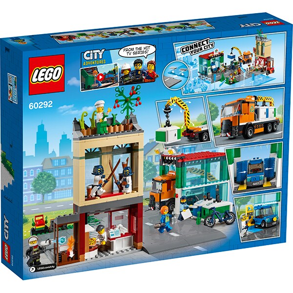 LEGO City: Centrul orasului 60292, 6 ani+, 790 piese
