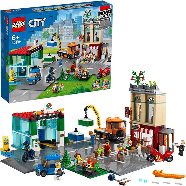 LEGO City: Centrul orasului 60292, 6 ani+, 790 piese