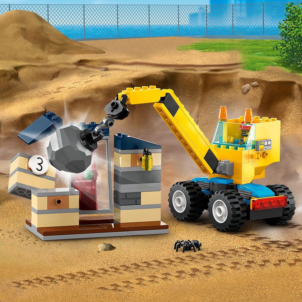 LEGO City: Camioane de constructie si macara 60391, 4 ani+, 235 piese