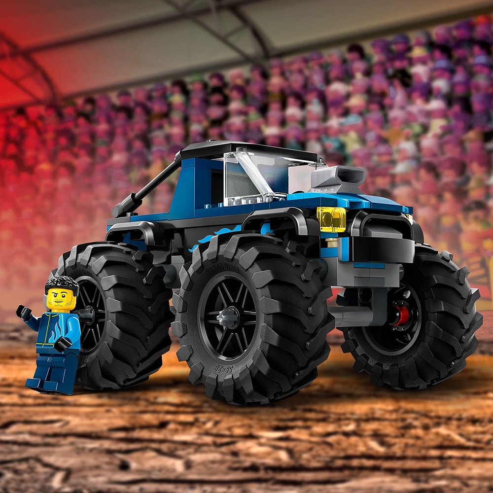 LEGO City: Monster truck albastru 60402, 5 ani+, 148 piese
