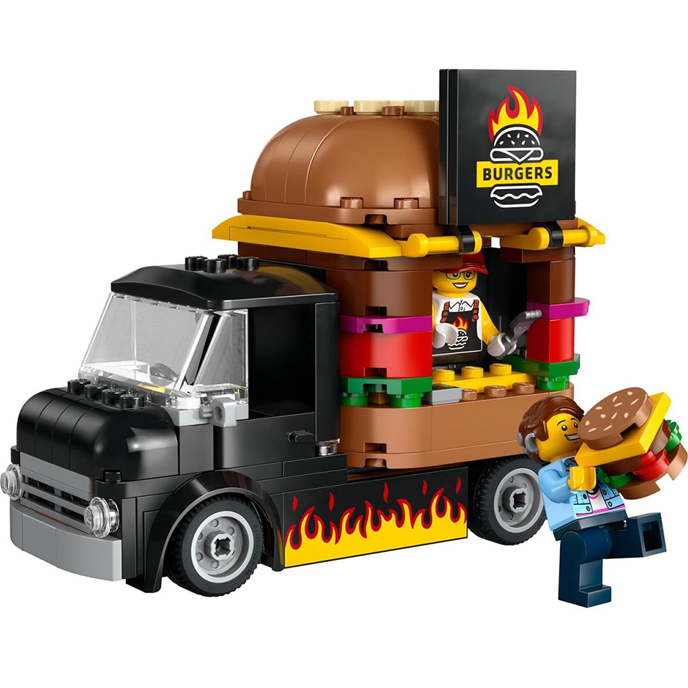 LEGO City: Toneta de burgeri 60404, 5 ani+, 194 piese