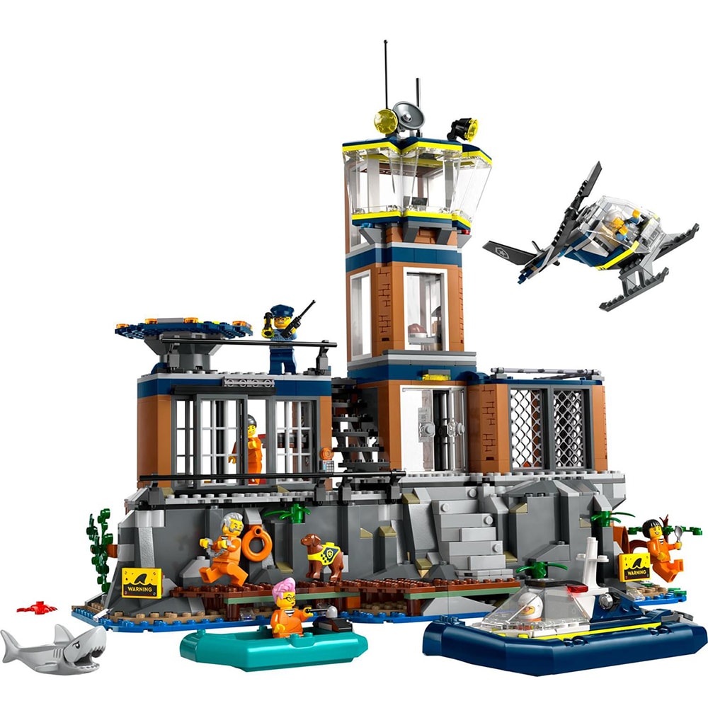 LEGO City: Insula - Inchisoare 60419, 7 ani+, 980 piese