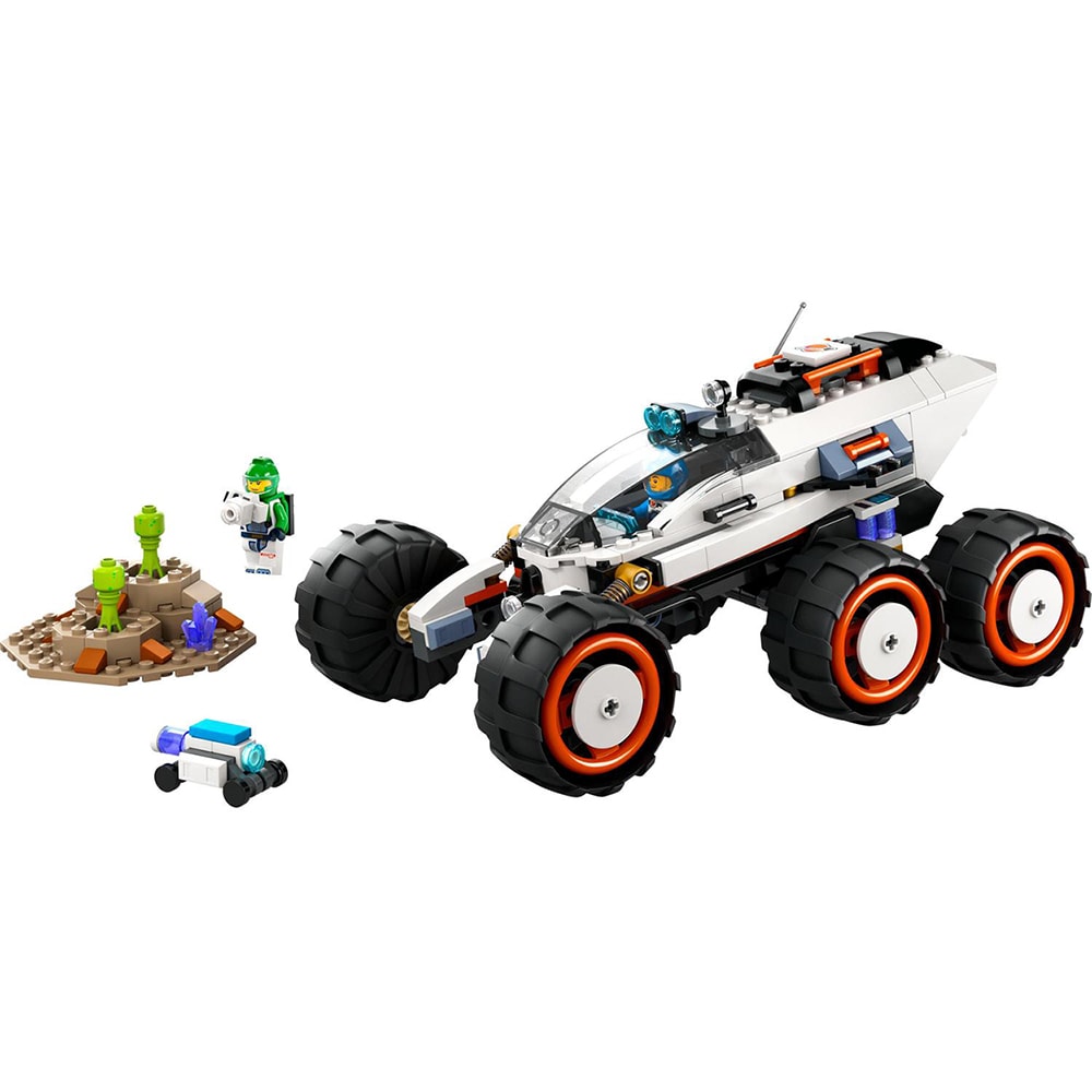 LEGO City: Rover de explorare spatiala si viata extraterestra 60431, 6 ani+, 311 piese