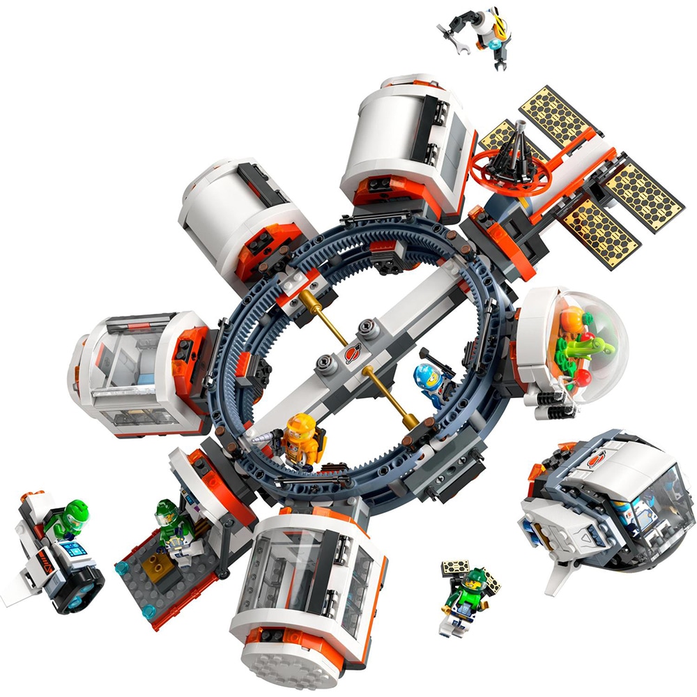 LEGO City: Statie spatiala modulara 60433, 7 ani+, 1097 piese