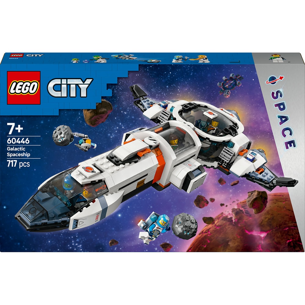 LEGO City: Nava spatiala galactica modulara 60446, 7 ani+, 717 piese
