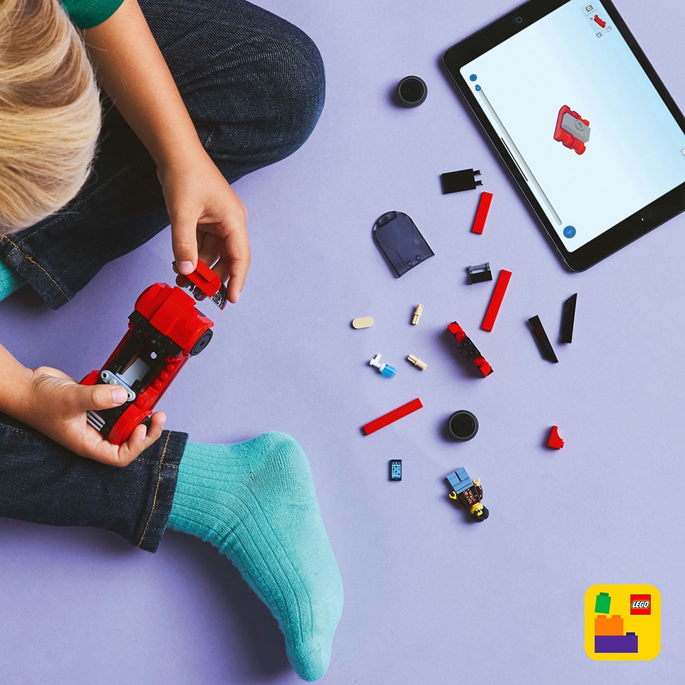 LEGO City: Masina sport rosie 60448, 5 ani+, 109 piese