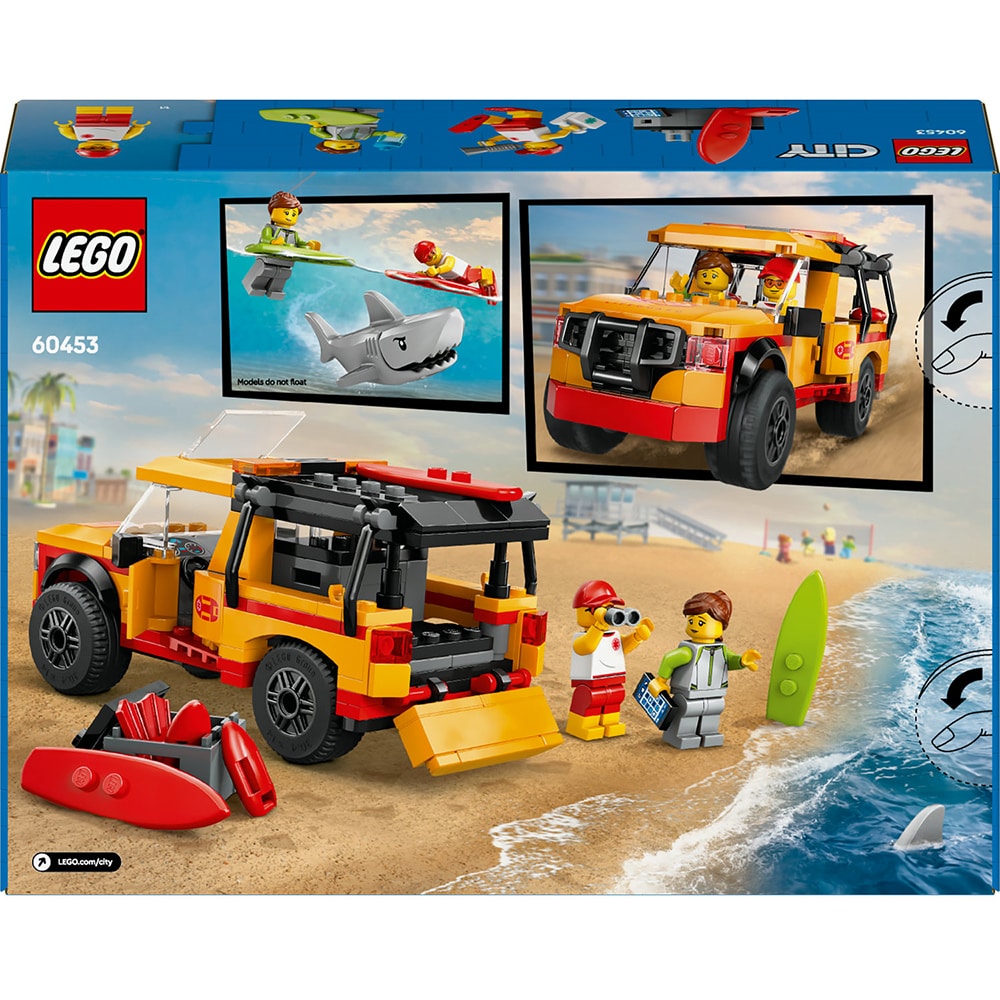 LEGO City: Masina de interventie a salvamarilor 60453, 6 ani+, 214 piese