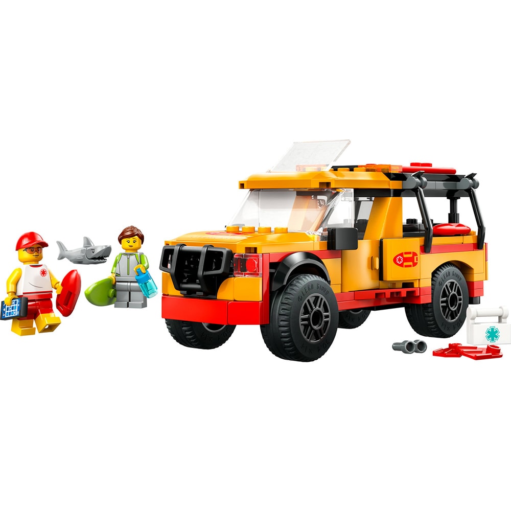 LEGO City: Masina de interventie a salvamarilor 60453, 6 ani+, 214 piese